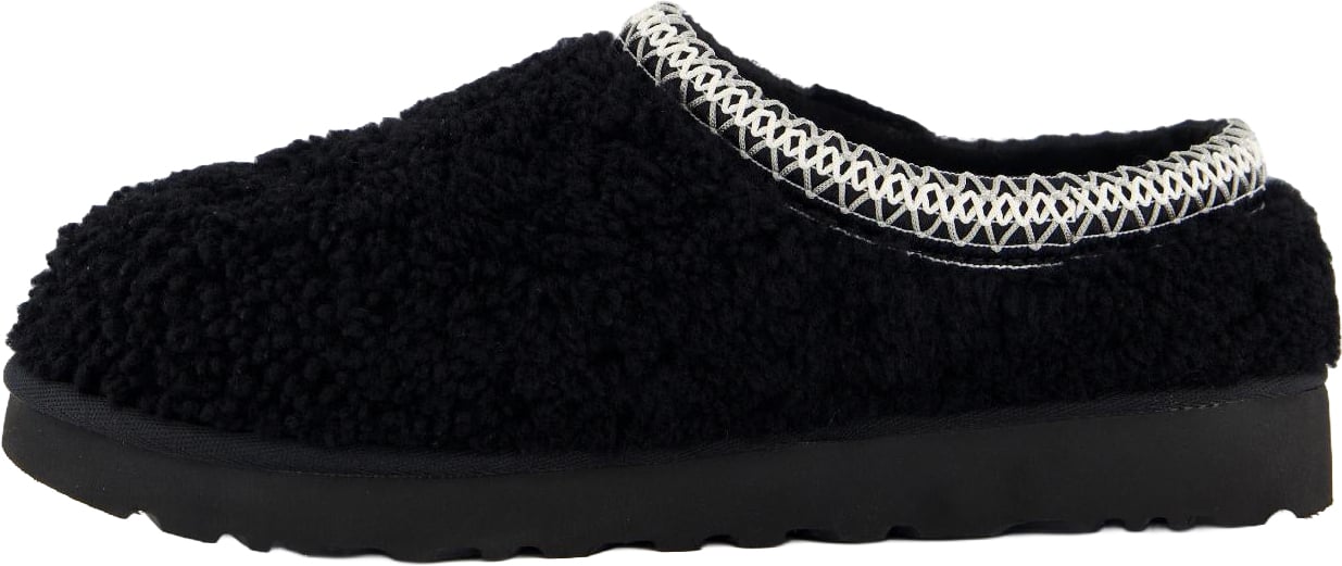 UGG Dames Tasman Maxi Curly Zwart pantoffels Zwart