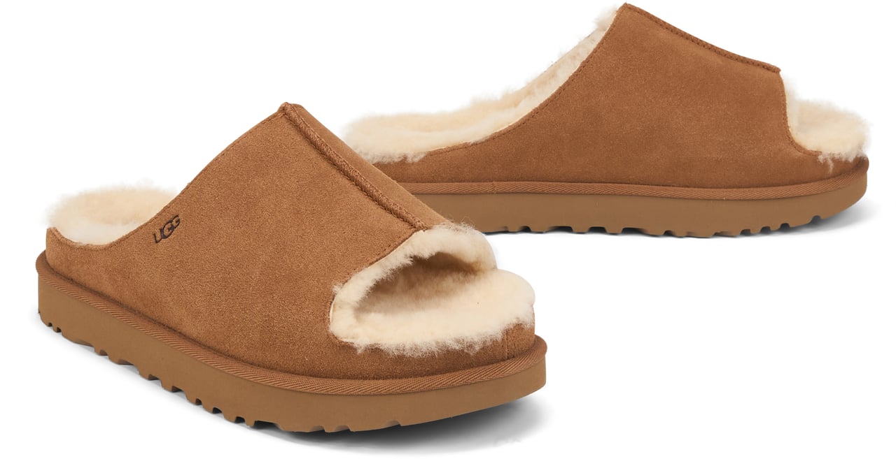 UGG Greenport slippers in sheepskin Bruin
