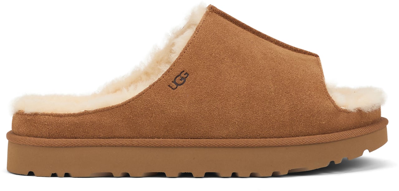 UGG Greenport slippers in sheepskin Bruin