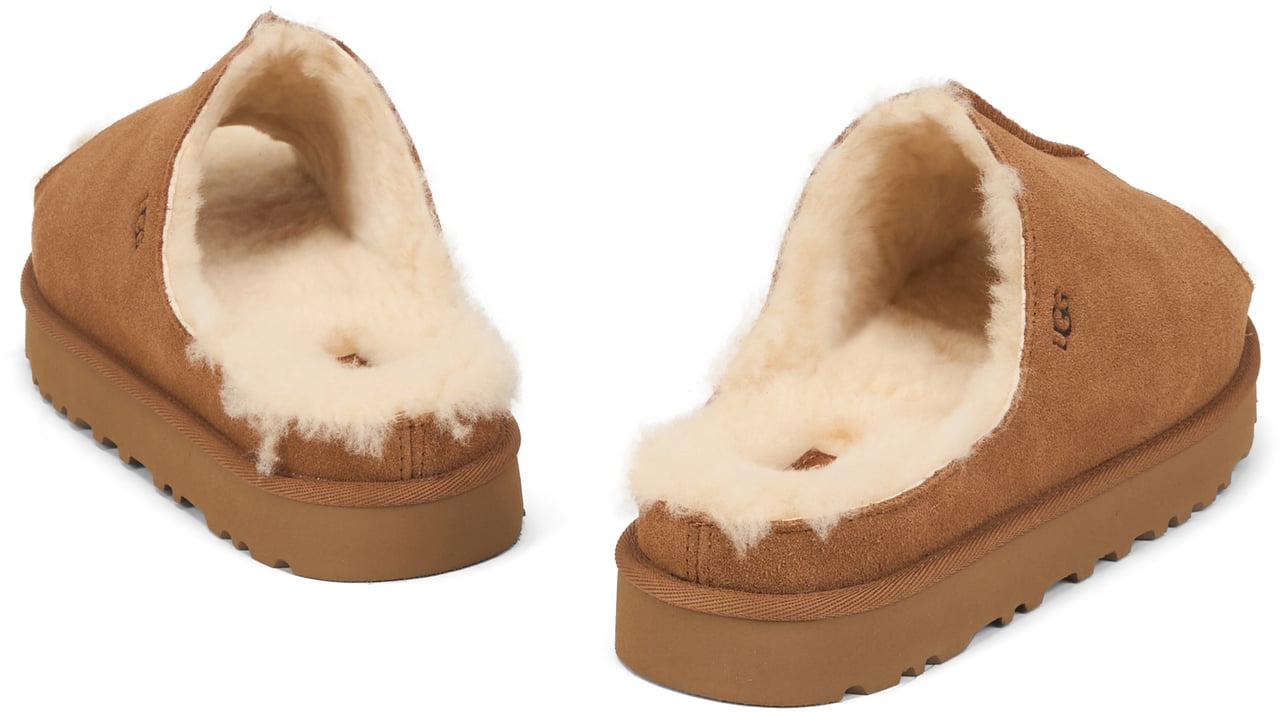 UGG Greenport slippers in sheepskin Bruin