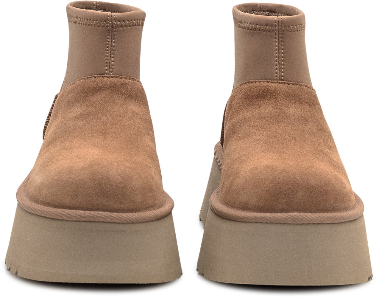 UGG UGG Stivaletti Classic Mini Dipper in Camoscio Marrone Bruin