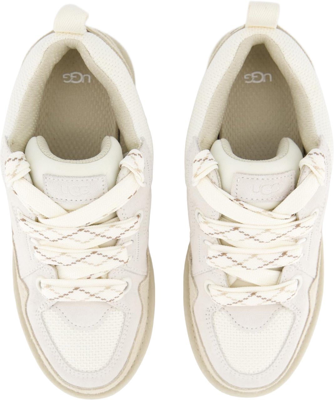 UGG Dames Lo Lowmel Sneaker Jasmine Wit