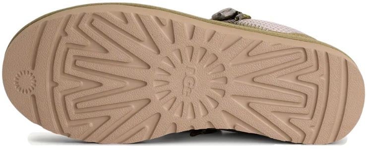 UGG UGG Lowmel Lo Muted Brass Donkergroen