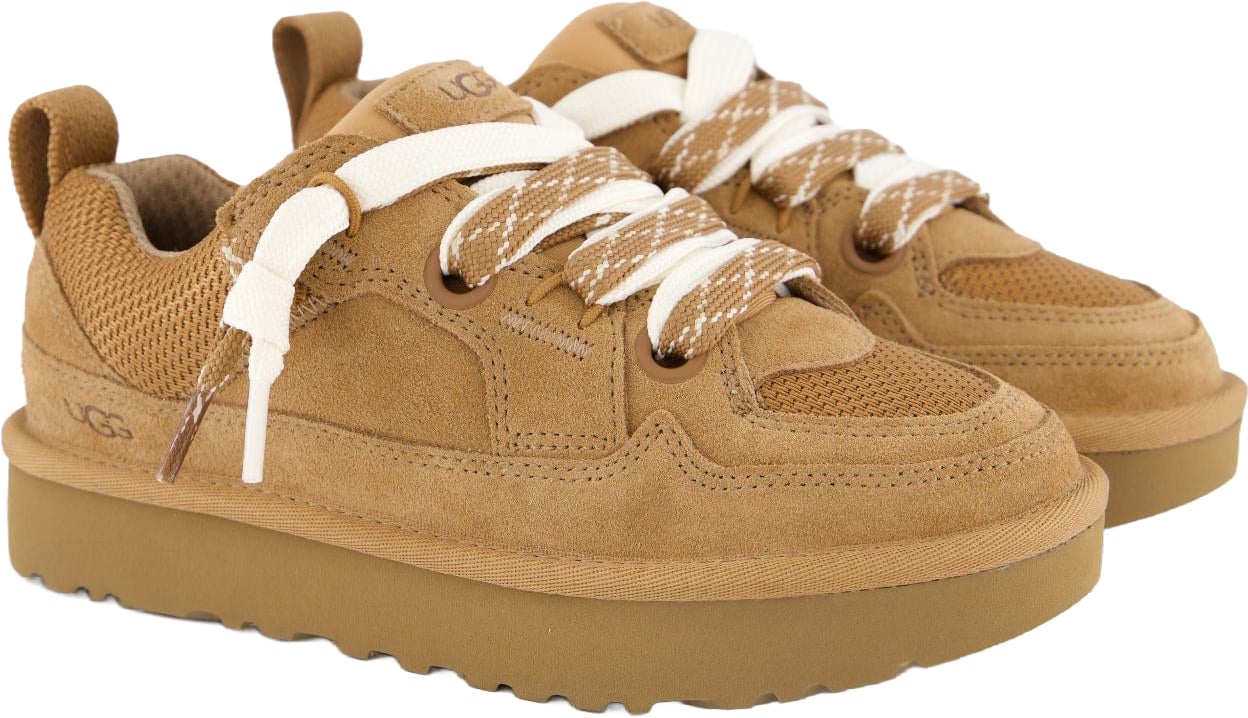 UGG Dames Lo Lowmel Sneaker Chestnut Beige