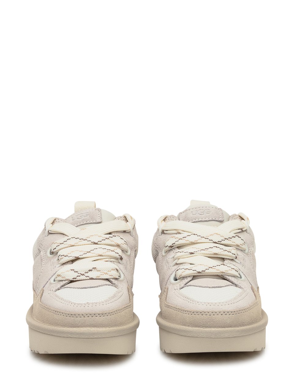 UGG UGG Sneakers in Suede e Mesh Color Crema Wit