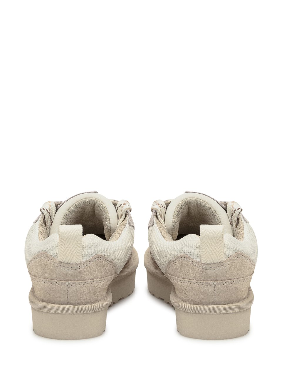 UGG UGG Sneakers in Suede e Mesh Color Crema Wit