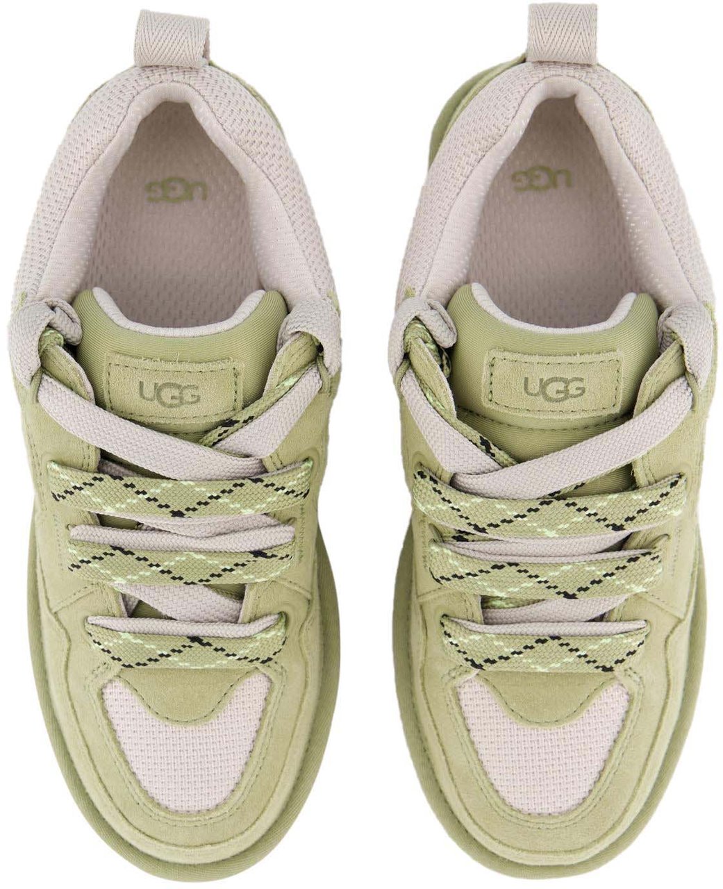 UGG Dames Lo Lowmel Sneaker Muted Brass Groen