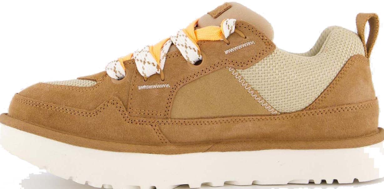 UGG Heren Lo Lowmel Chestnut/Bright Melo Beige