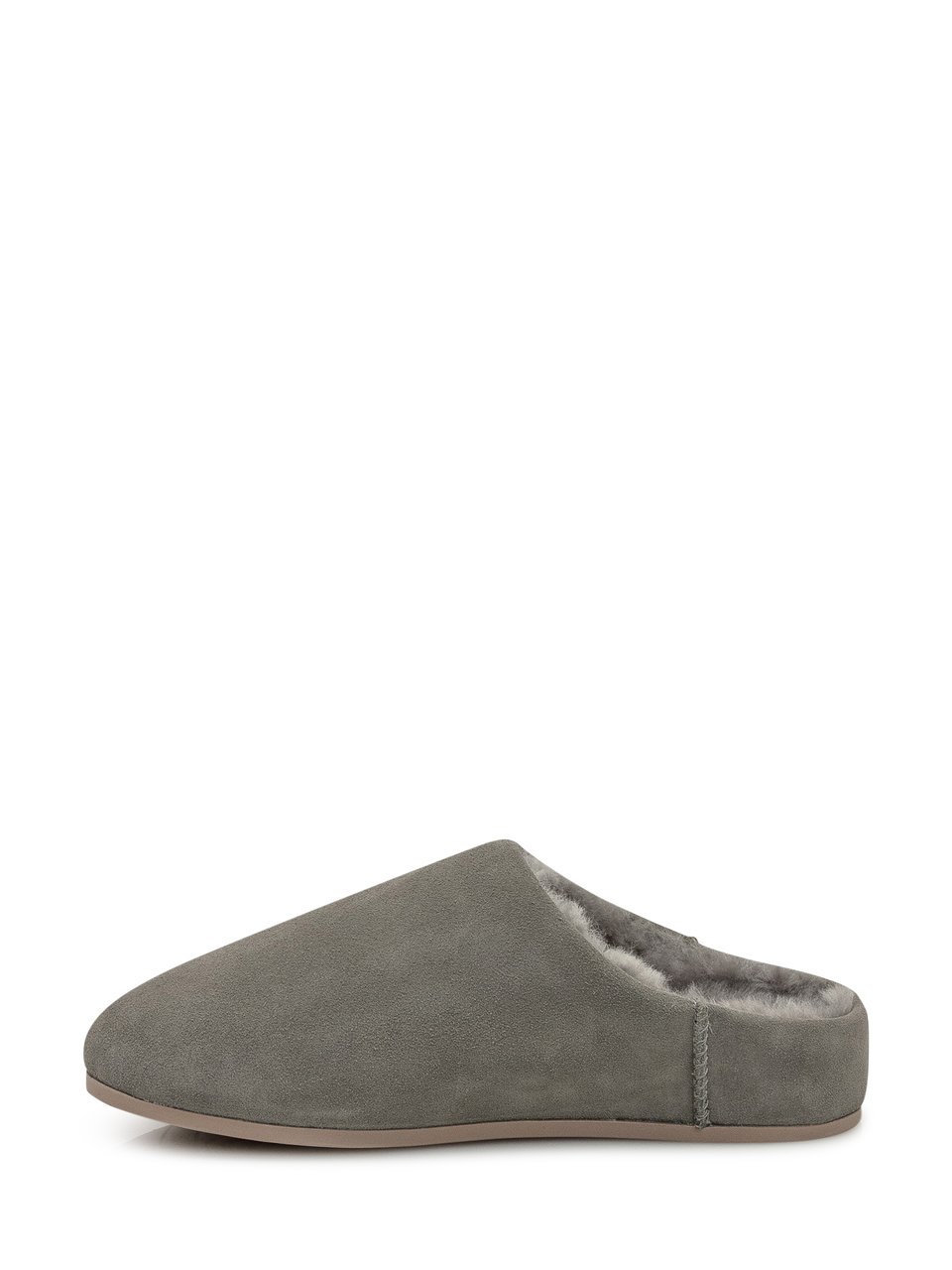 UGG UGG Pantofole in Suede Grigio con Interno in Shearling Groen