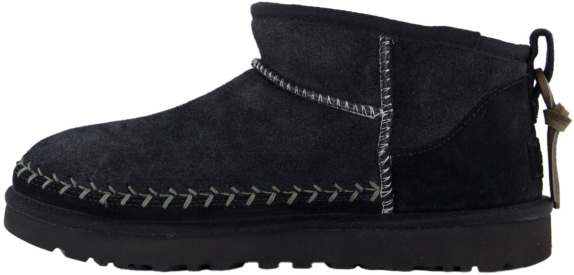 UGG Dames Ultra Mini Biarritz Zwart Zwart