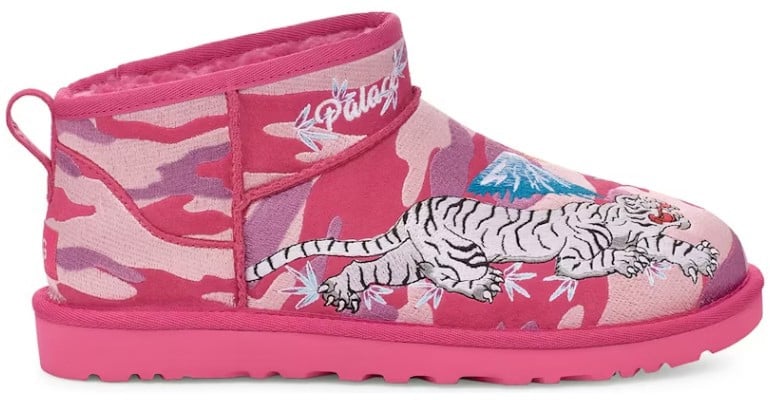 UGG UGG Classic Ultra Mini Boot Palace Pink Camo Roze