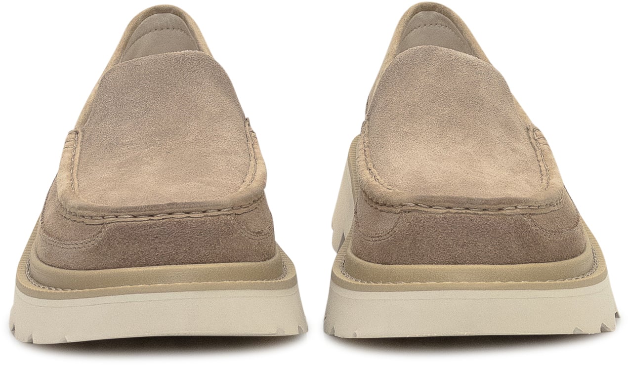 UGG UGG Mocassini Chunky in Pelle Scamosciata Beige Beige