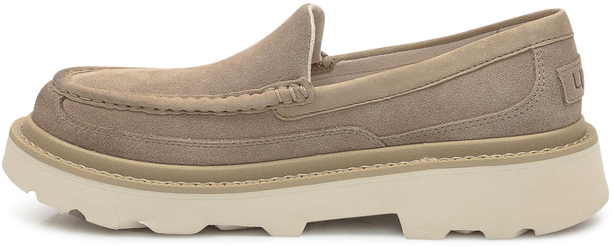 UGG UGG Mocassini Chunky in Pelle Scamosciata Beige Beige