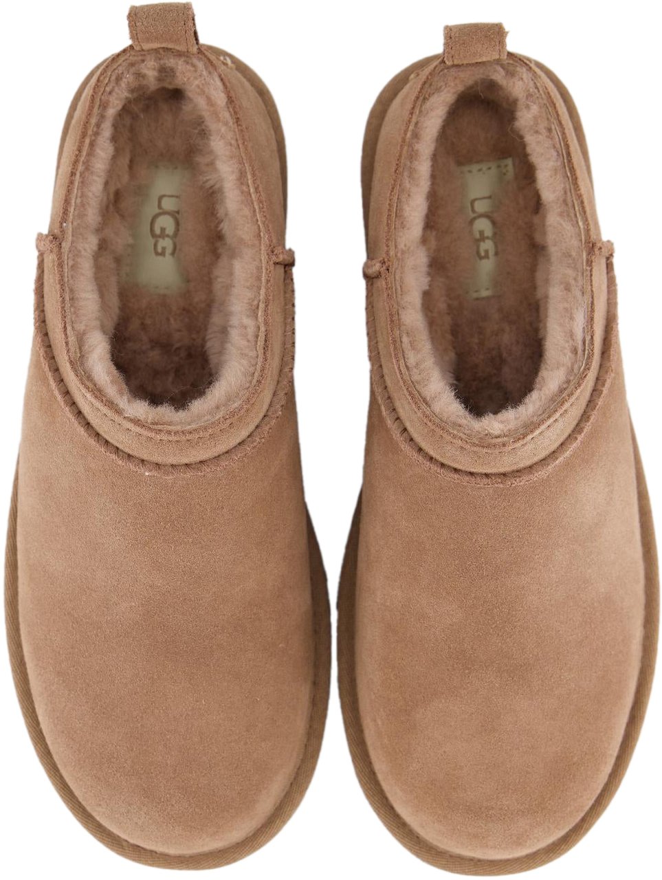 UGG Dames Classic Micro Rocky Oak Beige