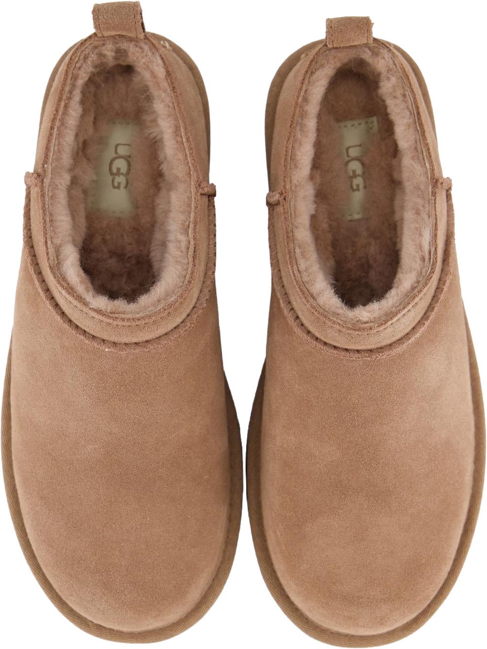 UGG Dames Classic Micro Rocky Oak Beige