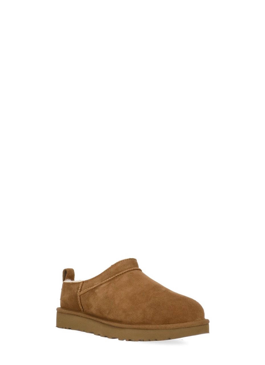 UGG Brown Classic Micro Shearling Boots Bruin