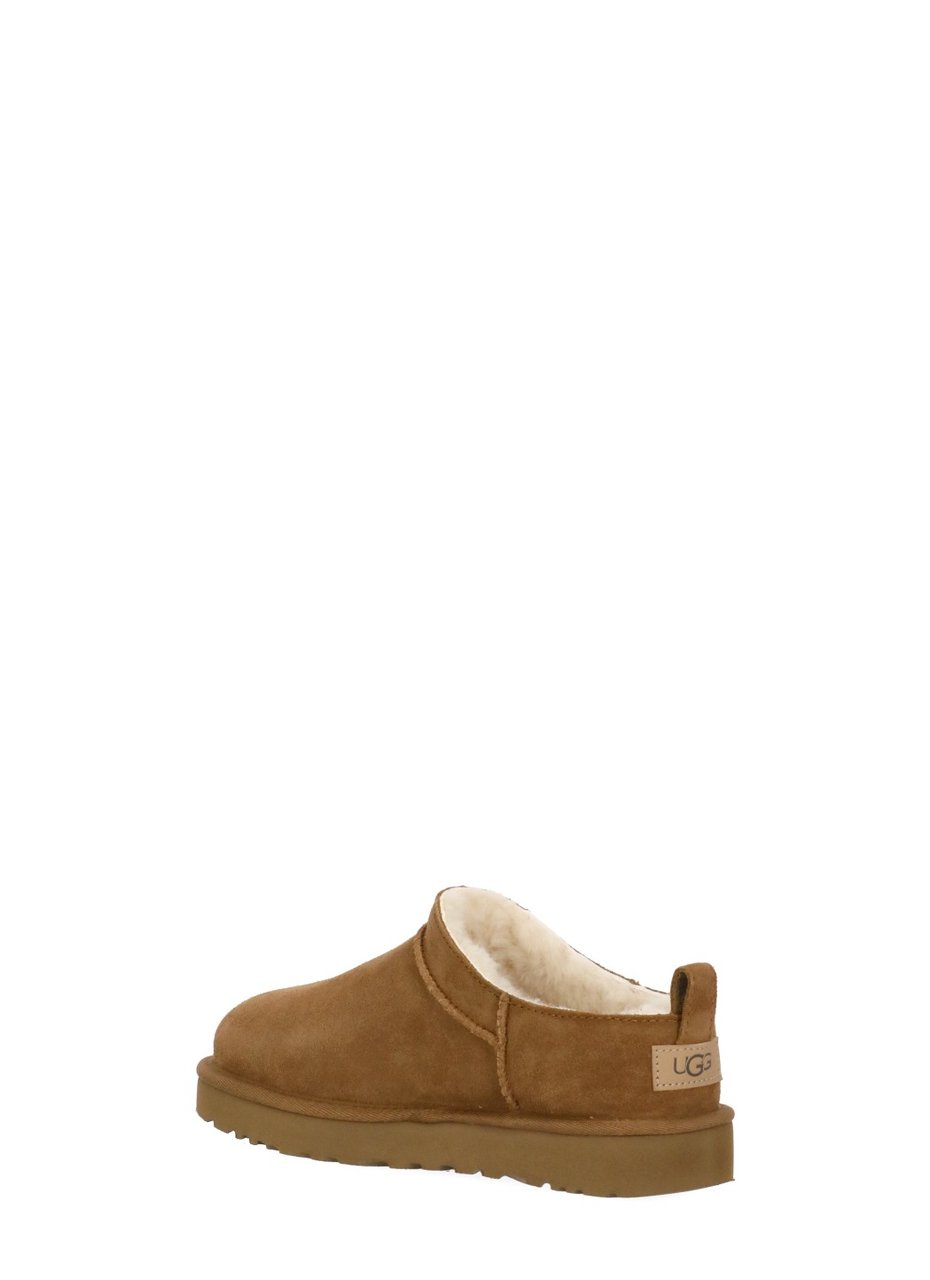 UGG Brown Classic Micro Shearling Boots Bruin