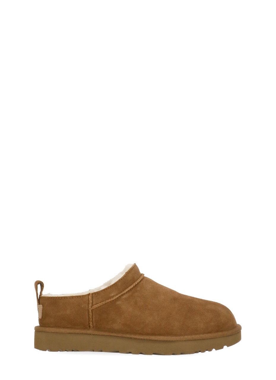 UGG Brown Classic Micro Shearling Boots Bruin