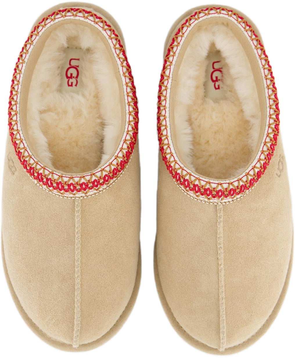 UGG Dames Tasman Sand Dark Cherry Beige
