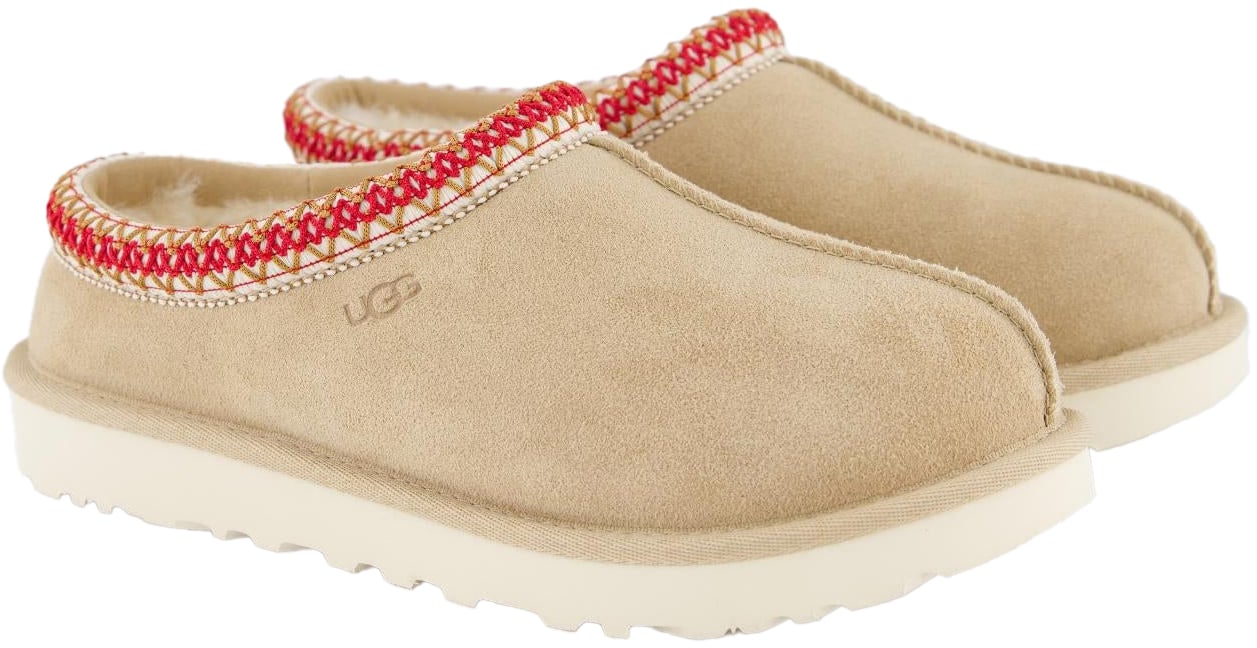 UGG Dames Tasman Sand Dark Cherry Beige