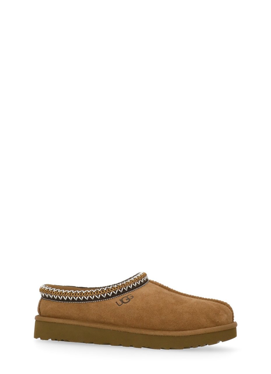 UGG Beige Tasman Suede Loafers Bruin