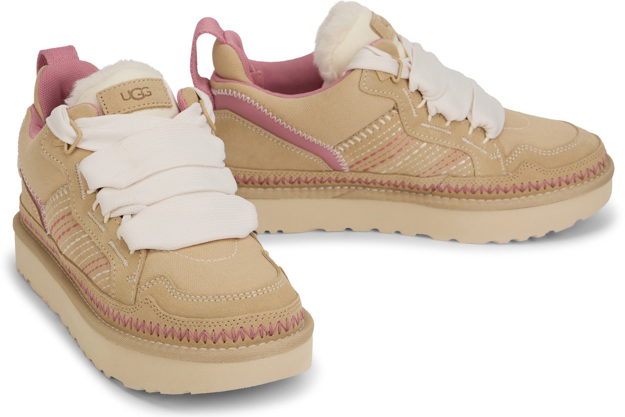 UGG Lowmel sneakers in leather Beige