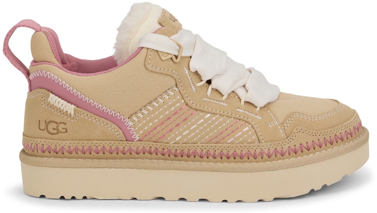 UGG Lowmel sneakers in leather Beige