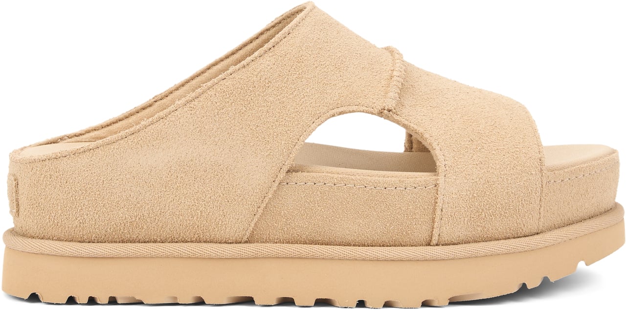 UGG Goldenstar Hi Cutout Slippers Beige