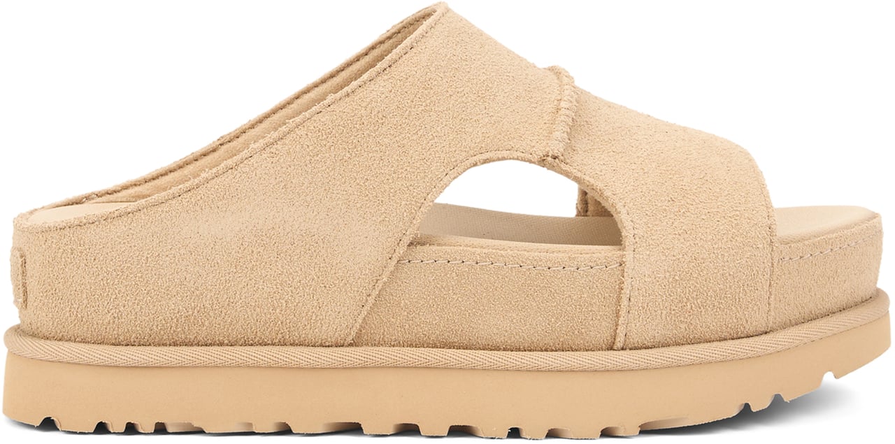 UGG Goldenstar Hi Cutout Slippers Beige