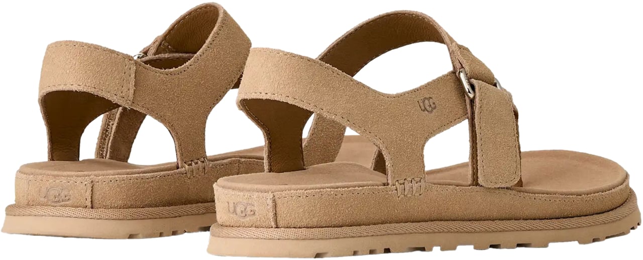 UGG Ugg Goldengaze Toe Post Sandalen Zand 1175134 Beige