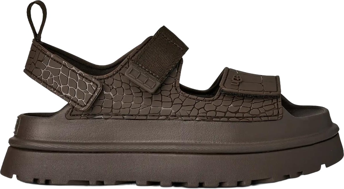 UGG Dames Goldenglow Embossed Grijs