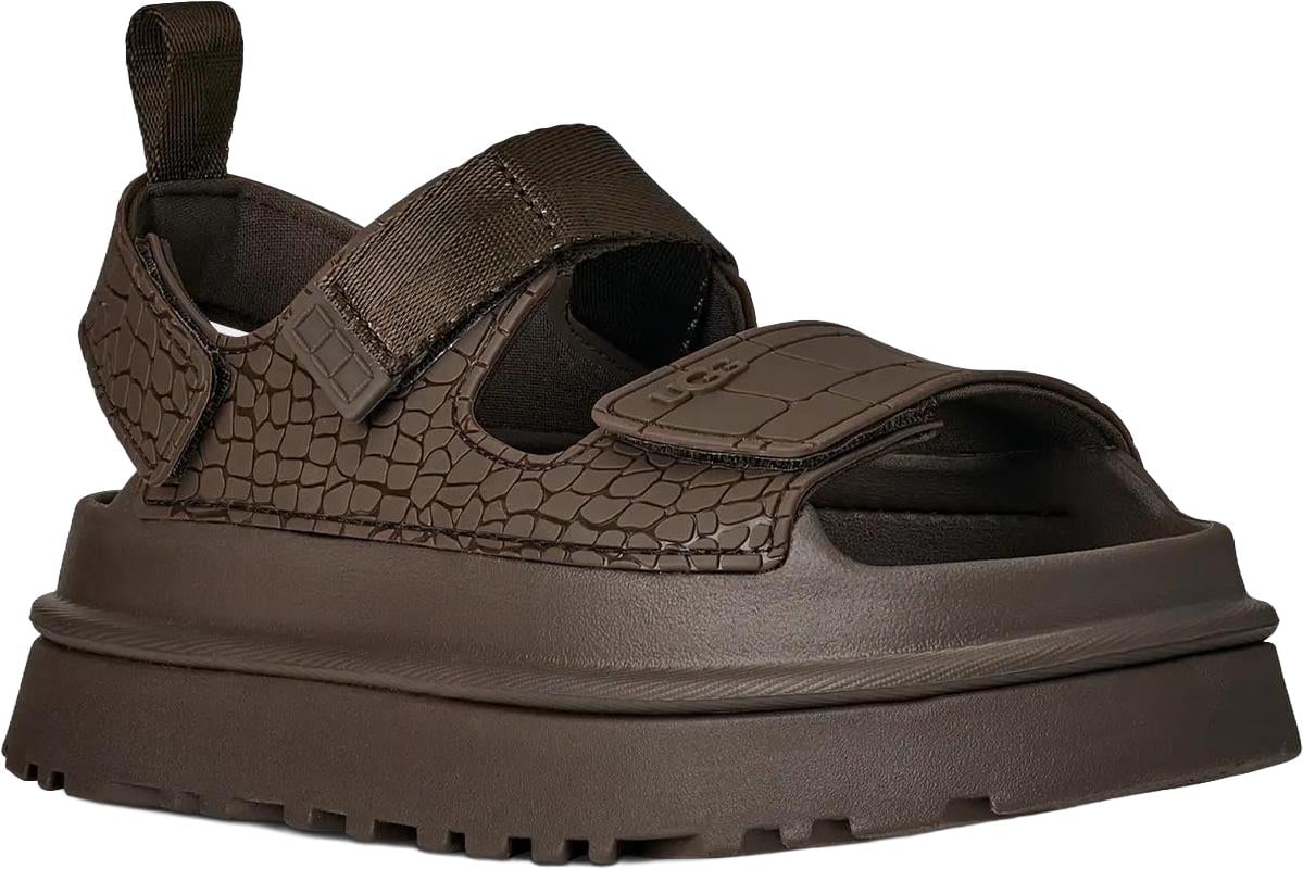 UGG Dames Goldenglow Embossed Grijs