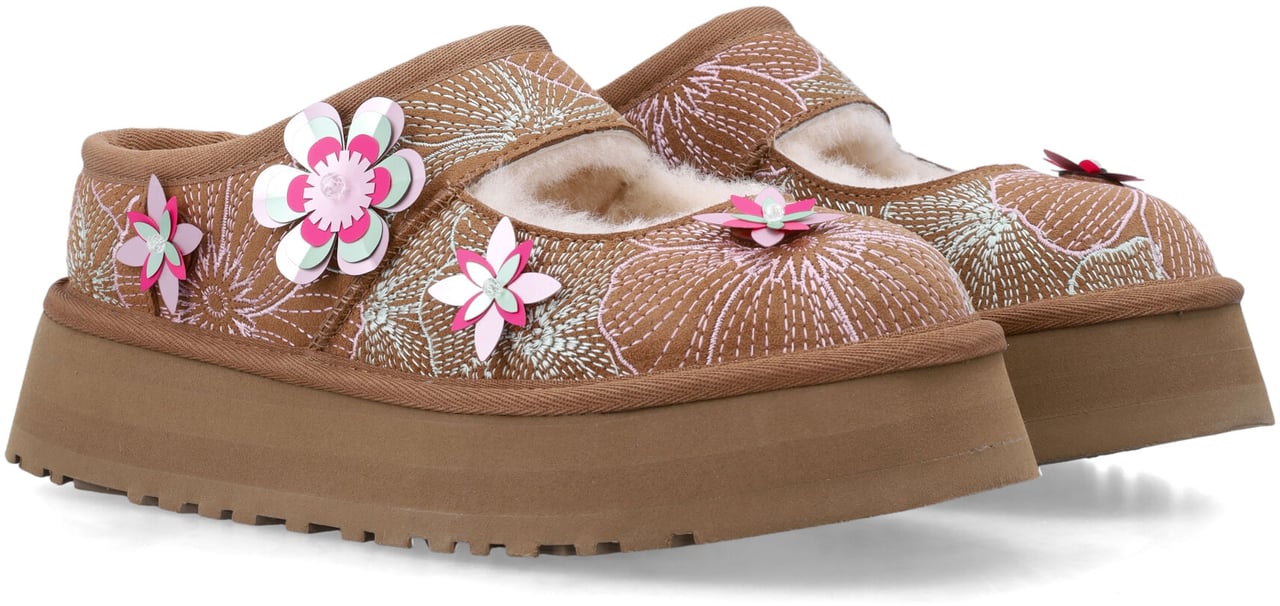 UGG Bea Mary Jane Meadow Chestnut Bruin