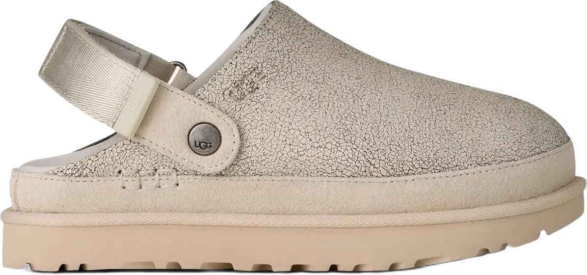 UGG Dames Goldenstar Crackle Clog Wit