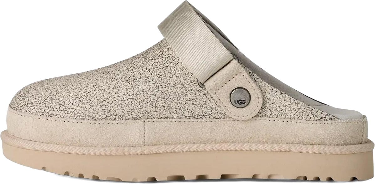 UGG Dames Goldenstar Crackle Clog Wit