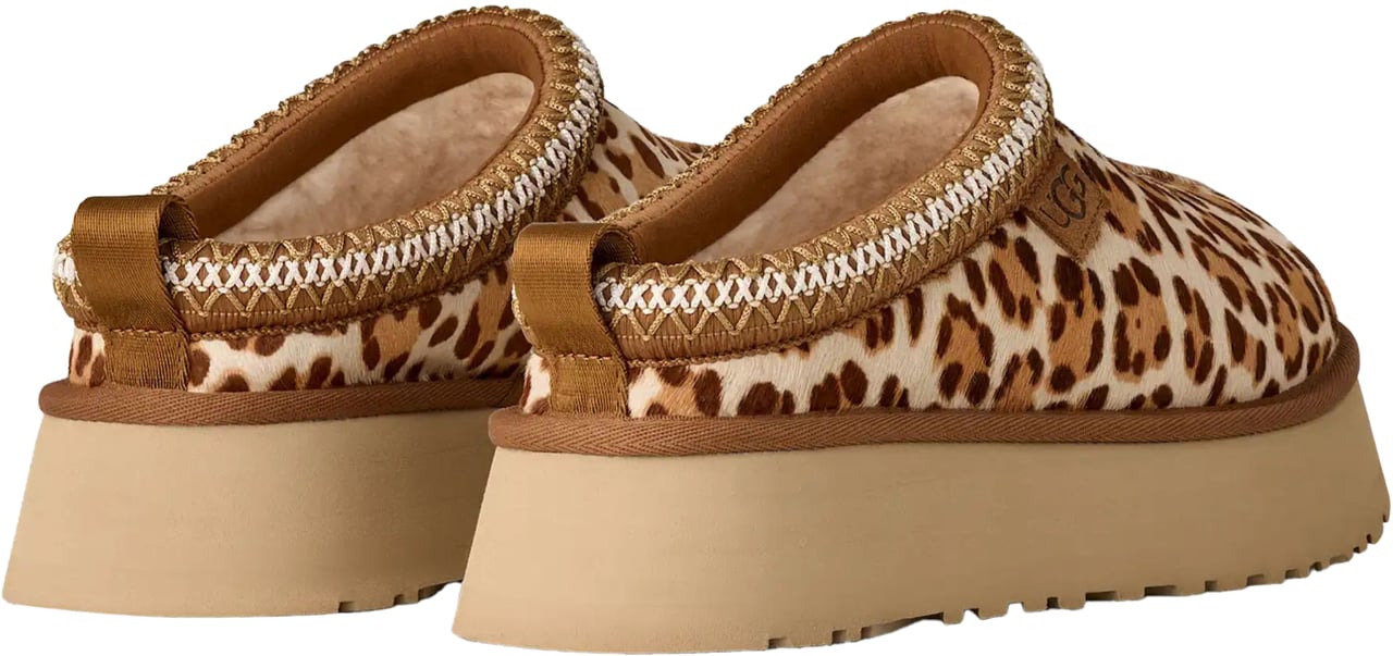 UGG Tazz Plains Felicity Leopard Jasmine Cow Hair Divers