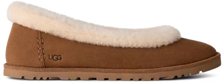 UGG UGG Zora Ballet Flat Chestnut Bruin