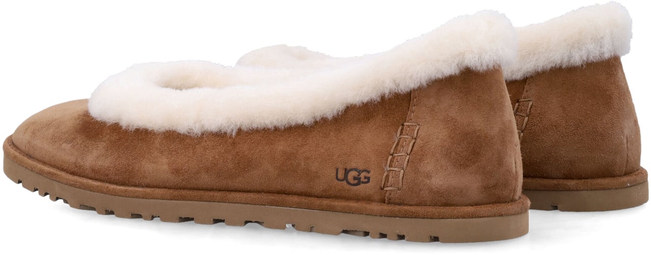 UGG W Zora Ballet Flat Chestnut Bruin