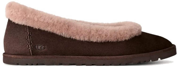 UGG UGG Zora Ballet Flat Dusted Cocoa Bruin