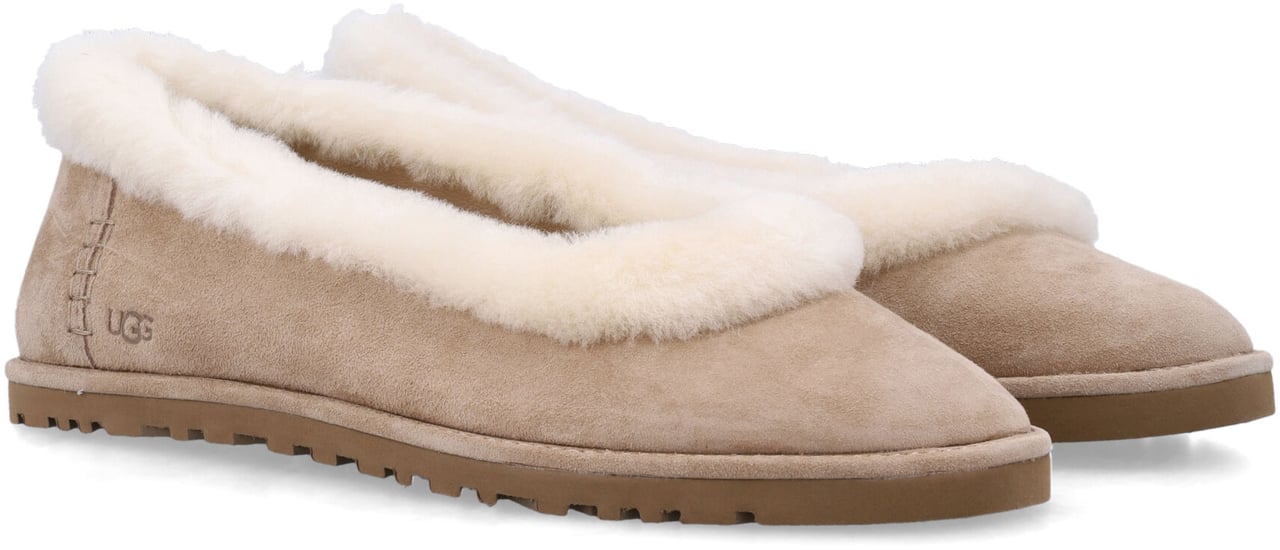 UGG W Zora Ballet Flat Sand Beige