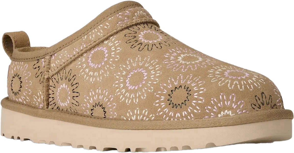 UGG Dames Micro Sun Stitch Mustard Seed Beige