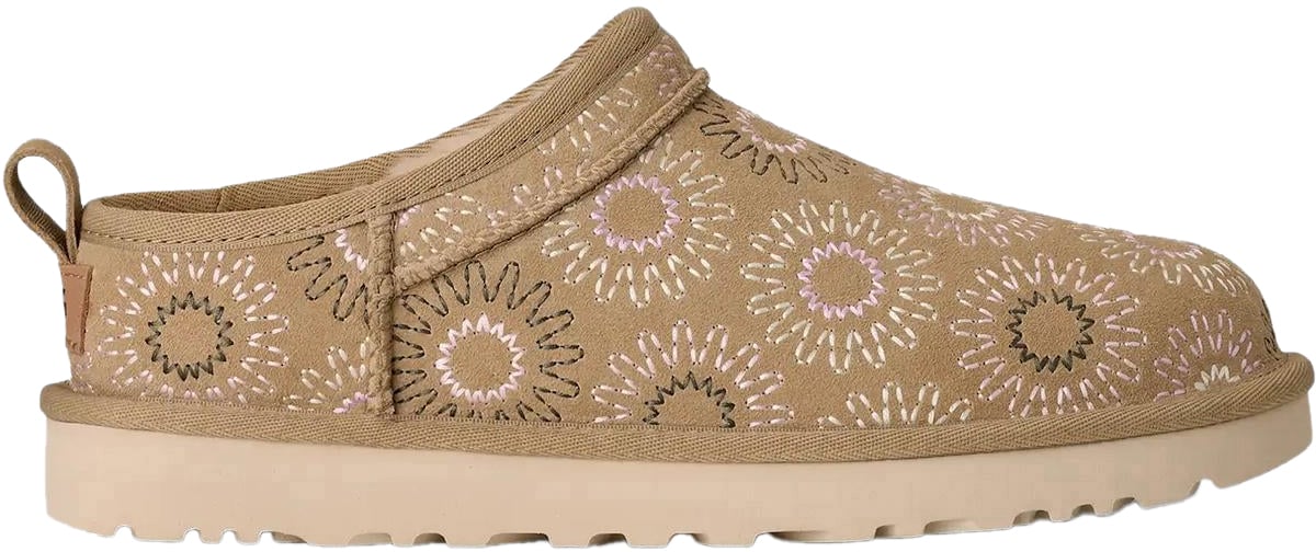 UGG Dames Micro Sun Stitch Mustard Seed Beige