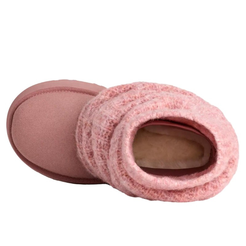 UGG UGG Classic Mini Dipper Legwarmer Boot Pink Dawn Roze
