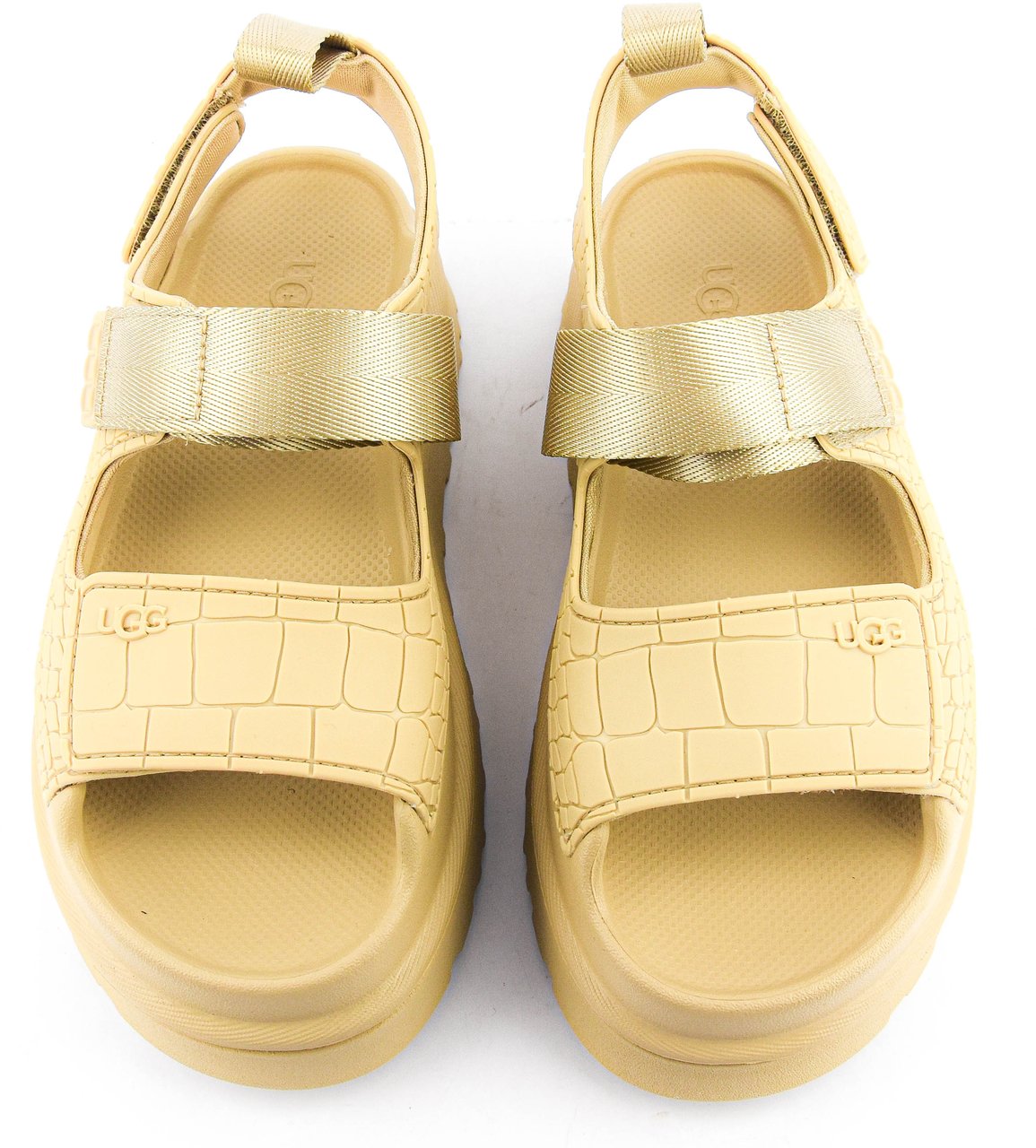 UGG Goldenglow Embossed Mustard Seed Beige