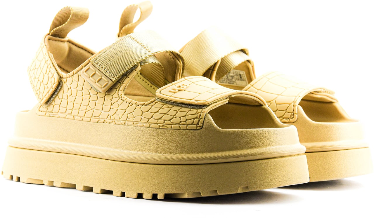 UGG Goldenglow Embossed Mustard Seed Beige