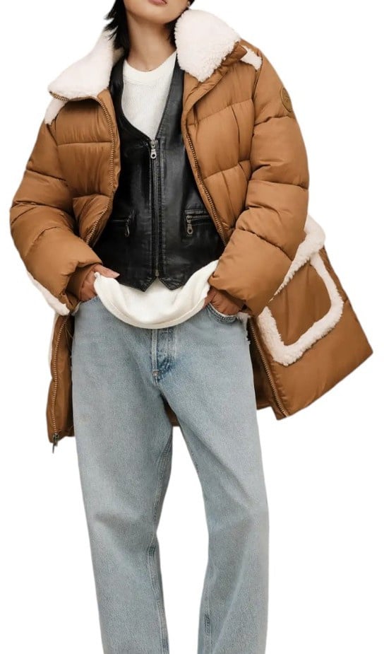 UGG Dames Jas Bruin