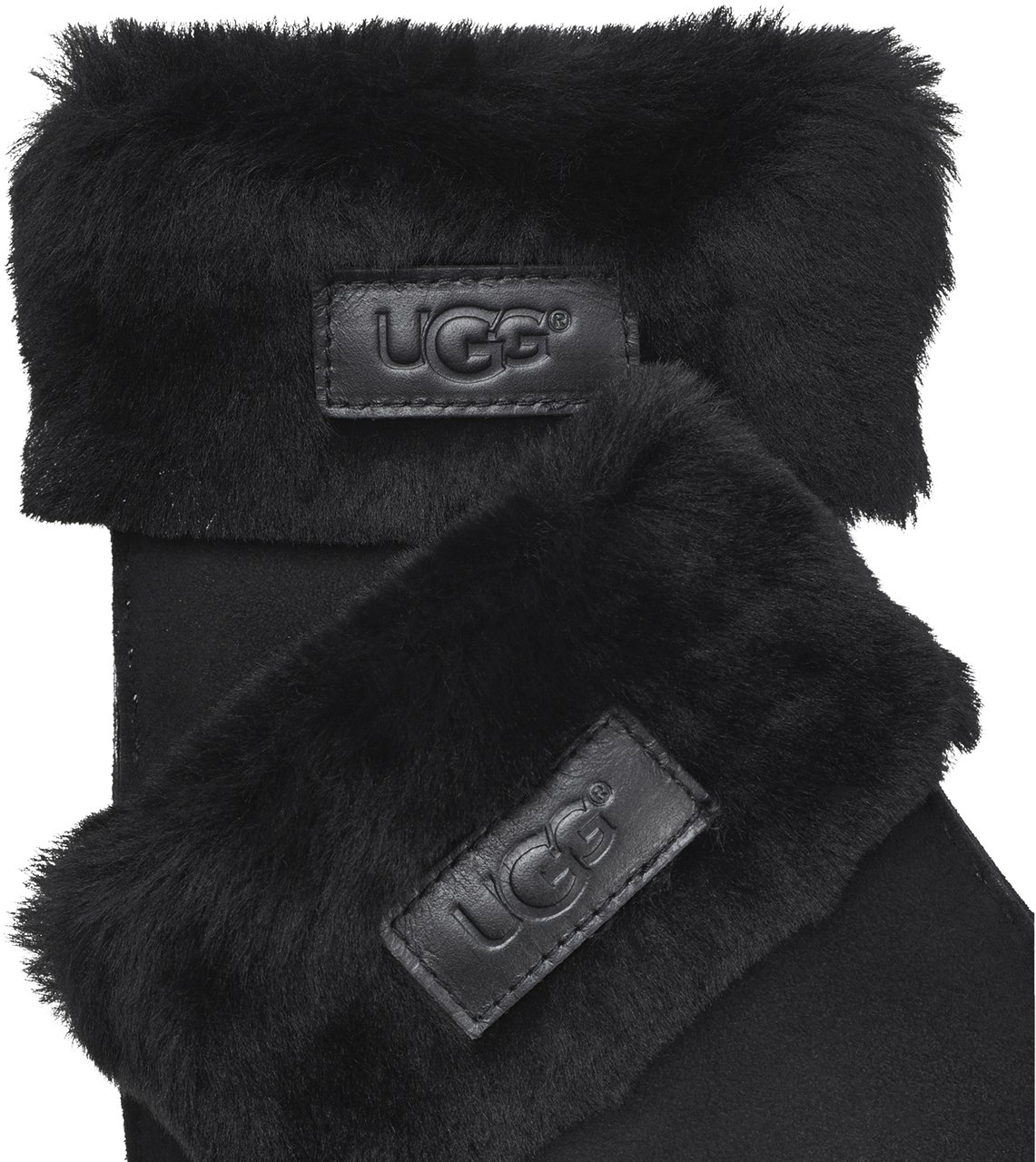 UGG Turn Cuff Glove Black Divers