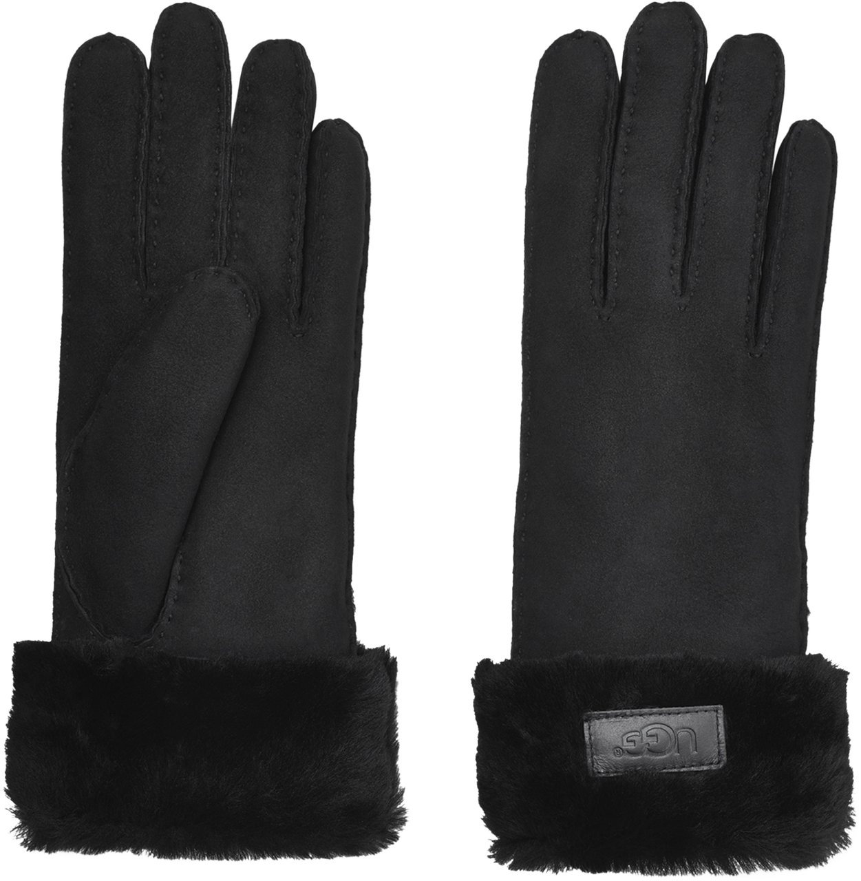 UGG Turn Cuff Glove Black Divers