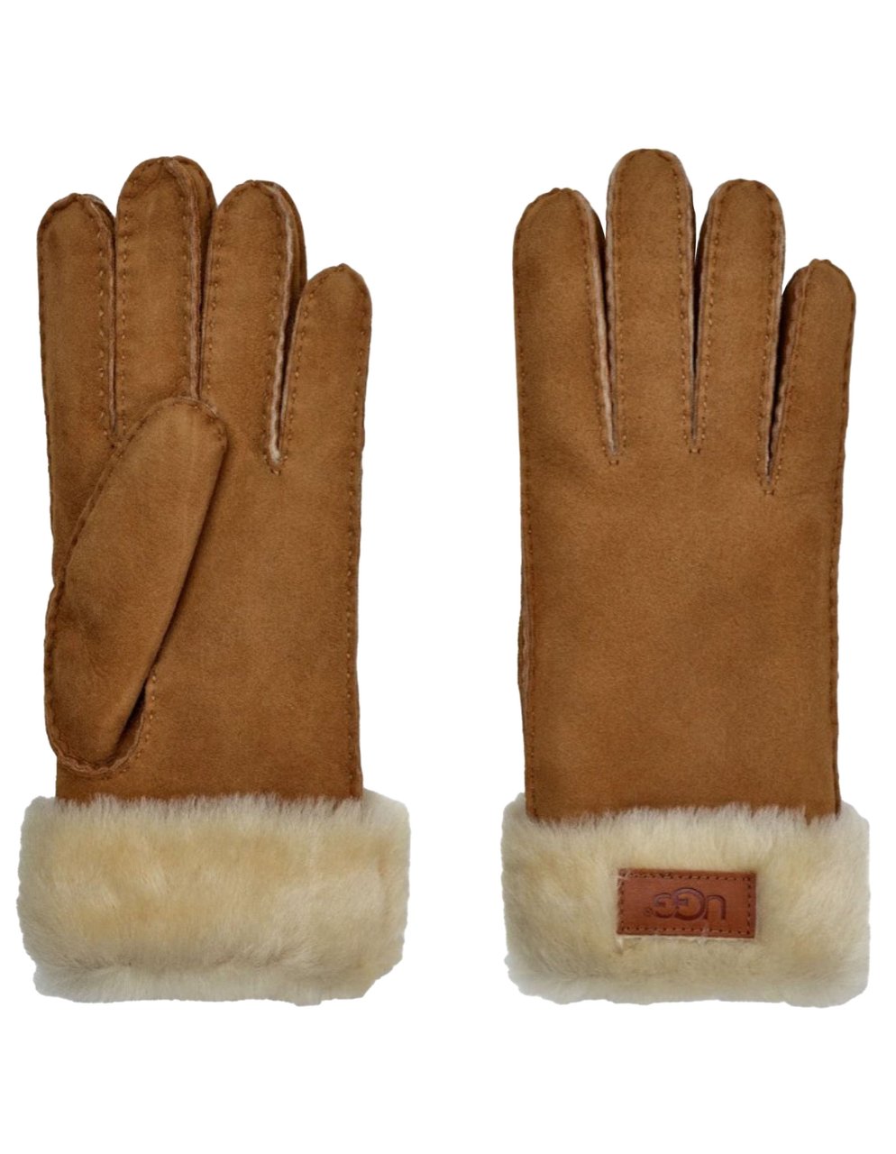 UGG Ugg Turn Cuff Glove Handschoenen Cognac 17369 Bruin