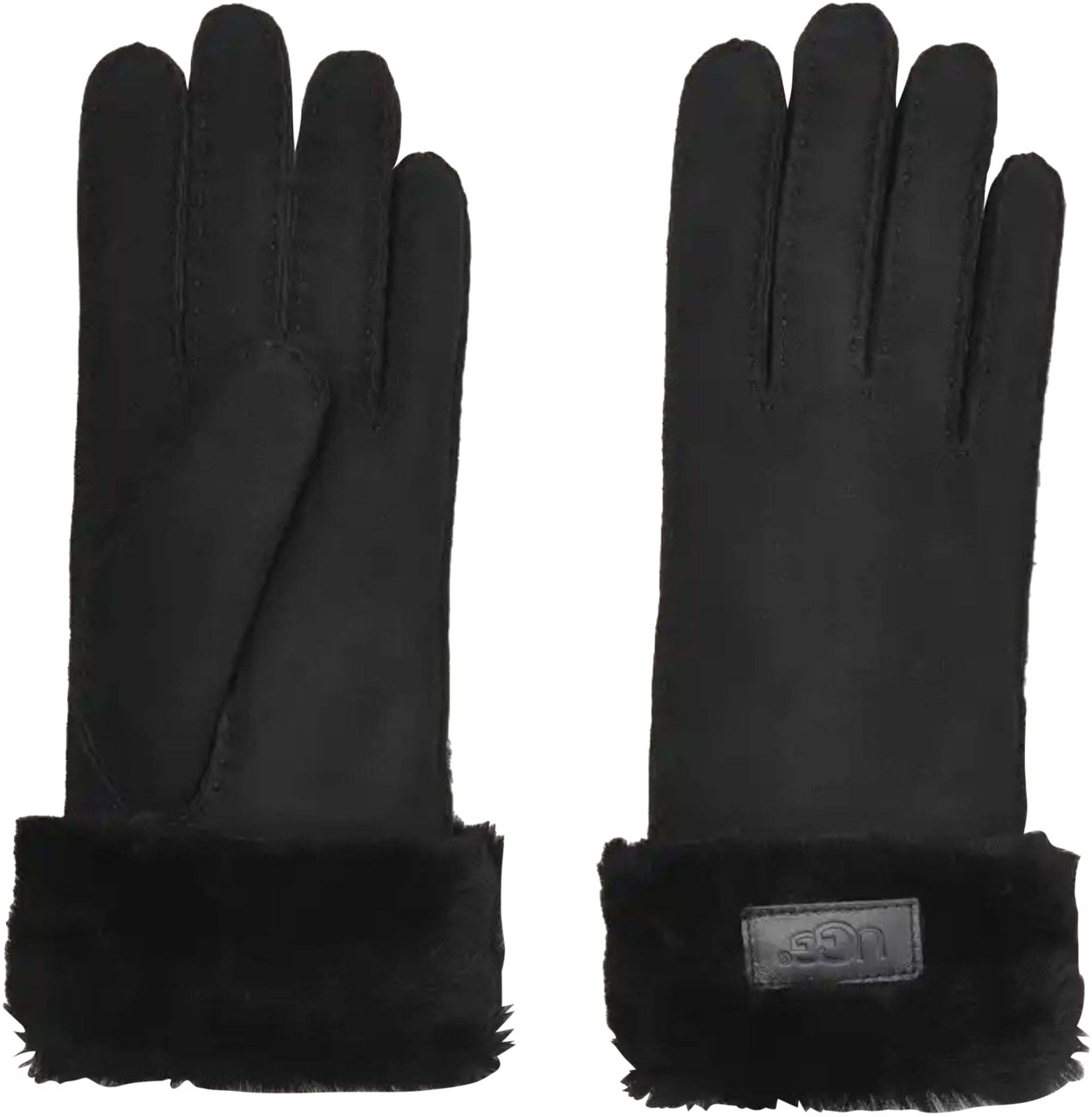 UGG Ugg Turn Cuff Glove Handschoenen Zwart 17369 Zwart